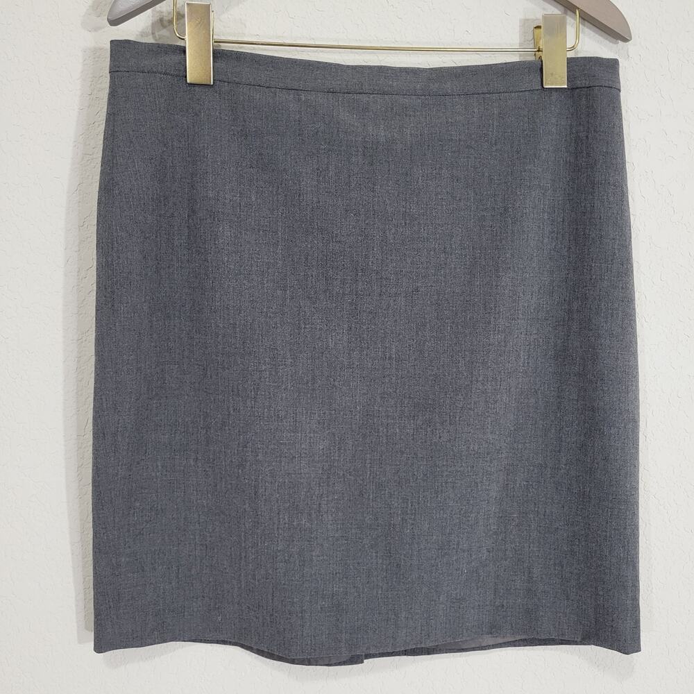 Michael Michael Kors Pencil Skirt Women 10 Gray Office Short Above knee Staple